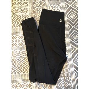 Buff Bunny Mesh Detail High Waisted Leggings